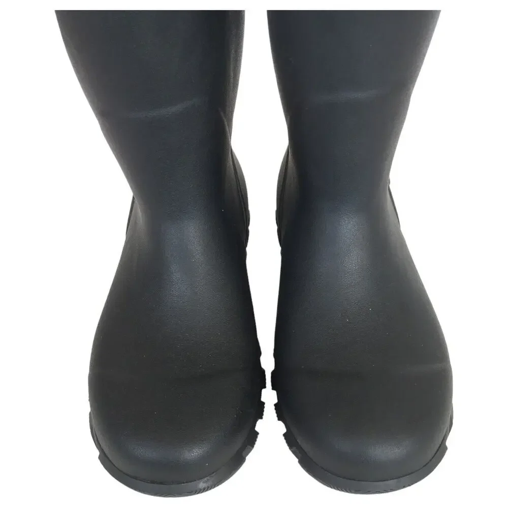 Habit Boots Mens 7 Waterproof Quality Comfort 15 All Weather Rubber Black